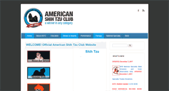 Desktop Screenshot of americanshihtzuclub.org